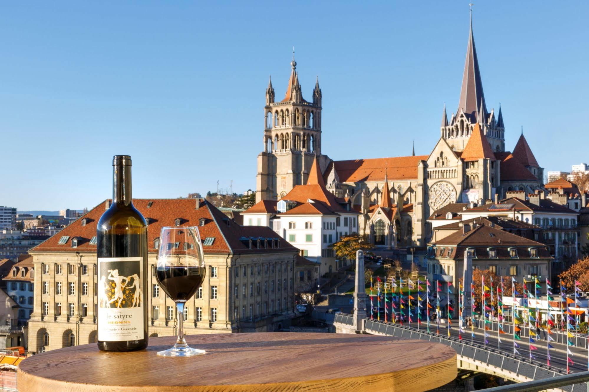 Swiss Wine By Fassbind Hotell Lausanne Exteriör bild